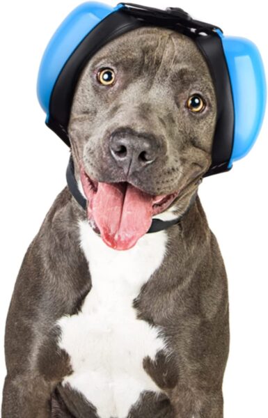 Famikako Dog Ear Muffs for Noise Protection, Noise Cancelling Headphones for Dogs from dog supplyhub.com