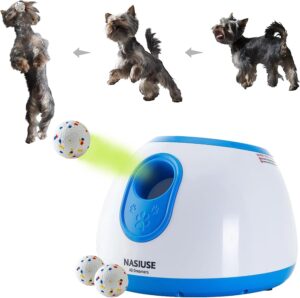  NASIUSE Automatic Dog Toy Ball Launchers at dogsupplyhub.com