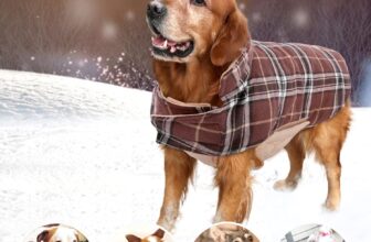 Kuoser Warm Dog Coat from dogsupplyhub.com