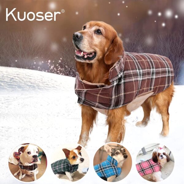 Kuoser Warm Dog Coat from dogsupplyhub.com