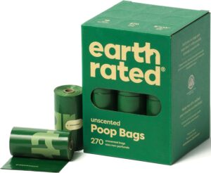 Guaranteed Leak Proof and Extra Thick Waste Bag Refill Rolls For Dogs